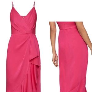 COPY - BCBG Maxazria fuschia gown